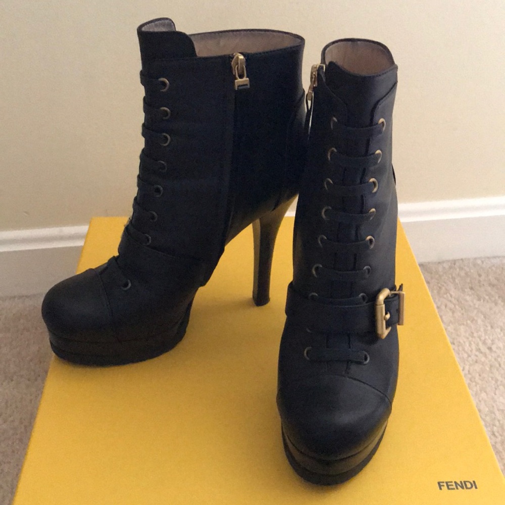 Fendi stiletto ankle boots